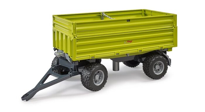 BRUDER Fliegl Three way dumper with removeable top
