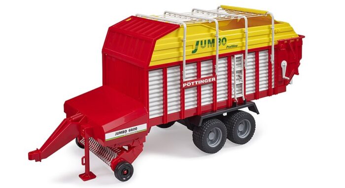 BRUDER Pottinger Jumbo 6600 Profiline Forage trail