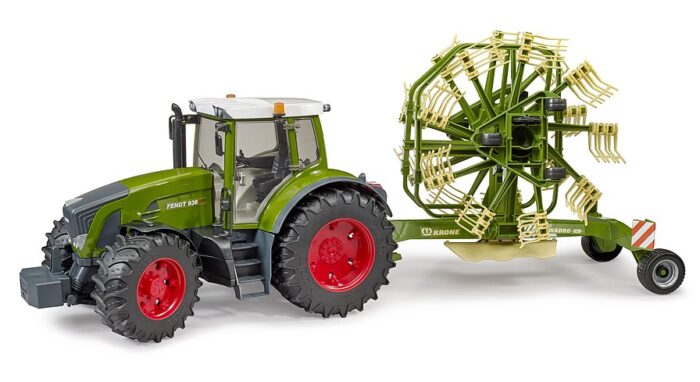 BRUDER Krone dual rotary swath windrower - Image 2