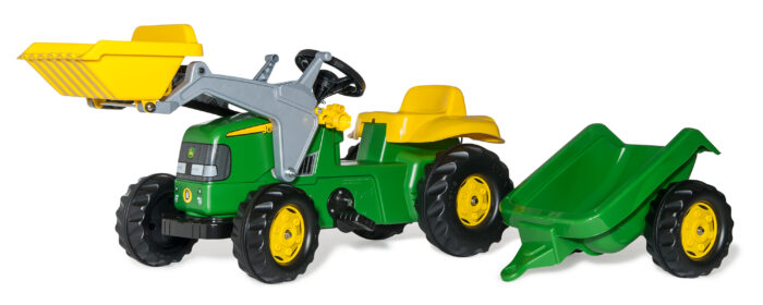 ROLLY rollyKid John Deere tractor loader and trail