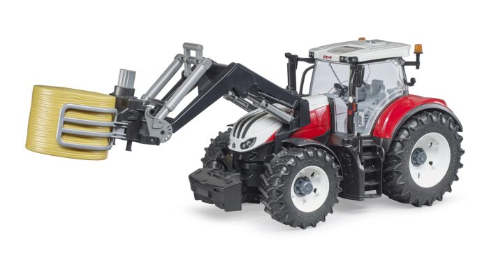 BRUDER Accessory: Bale gripper with 1 round bale - Image 2
