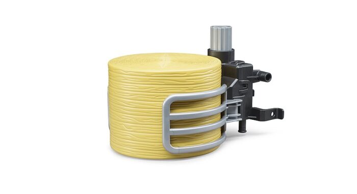 BRUDER Accessory: Bale gripper with 1 round bale