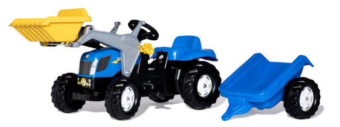 ROLLY rollyKid New Holland tractor loader and trailer