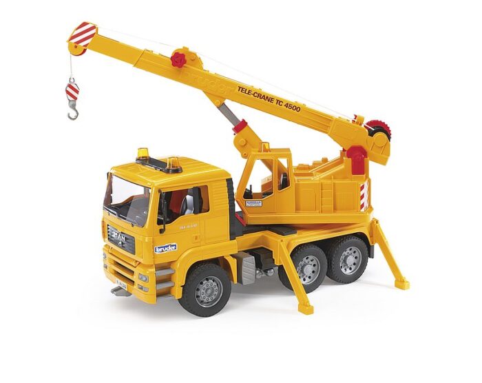 BRUDER MAN Crane truck (without Light and Sound Mo - Image 2