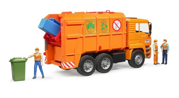 BRUDER MAN TGA Garbage truck - Image 2