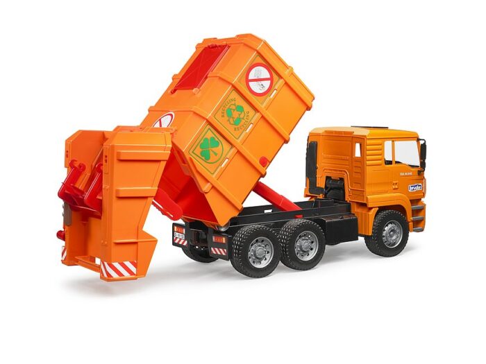 BRUDER MAN TGA Garbage truck - Image 3