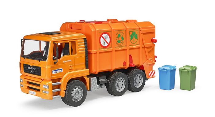 BRUDER MAN TGA Garbage truck