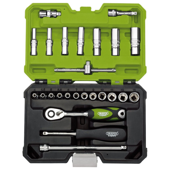 1/4" sq. dr 25pc socket set