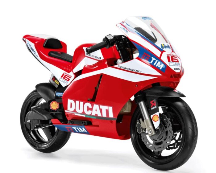 PEG PEREGO DUCATI DESMONDICI GP MOTORCYCLE 12V