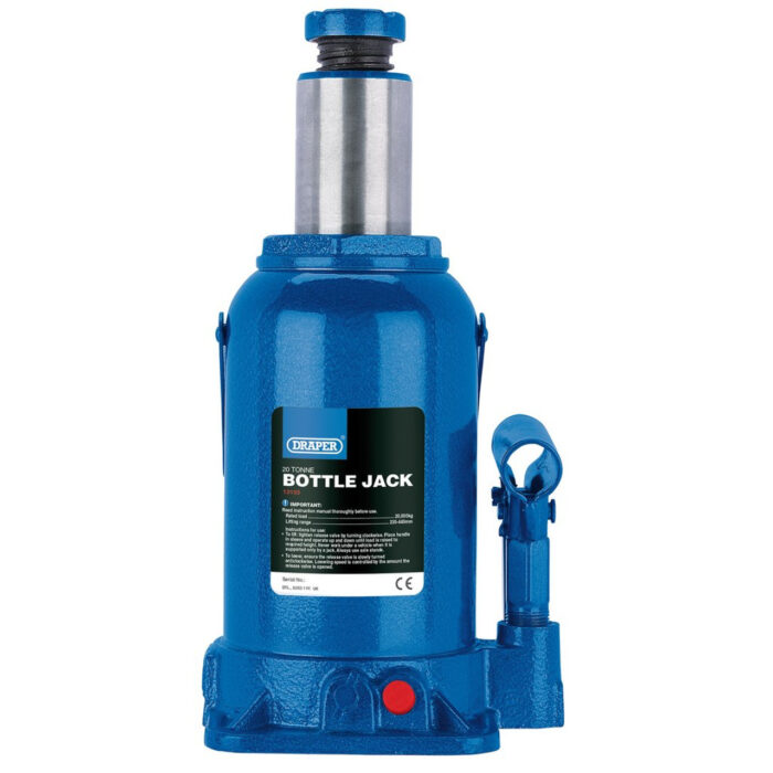 Draper 20 Ton Hydraulic Bottle Jack