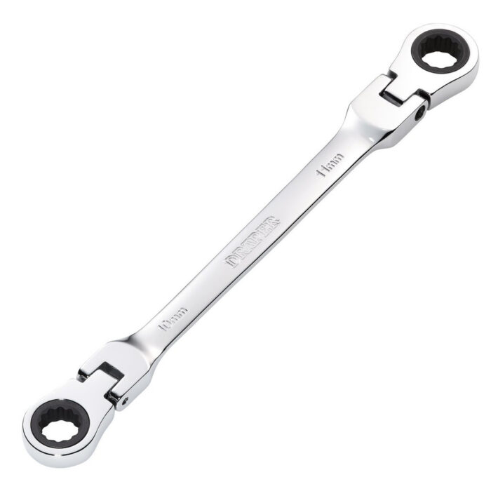 Draper Flexi Head Double Ring Spanner 10x11mm