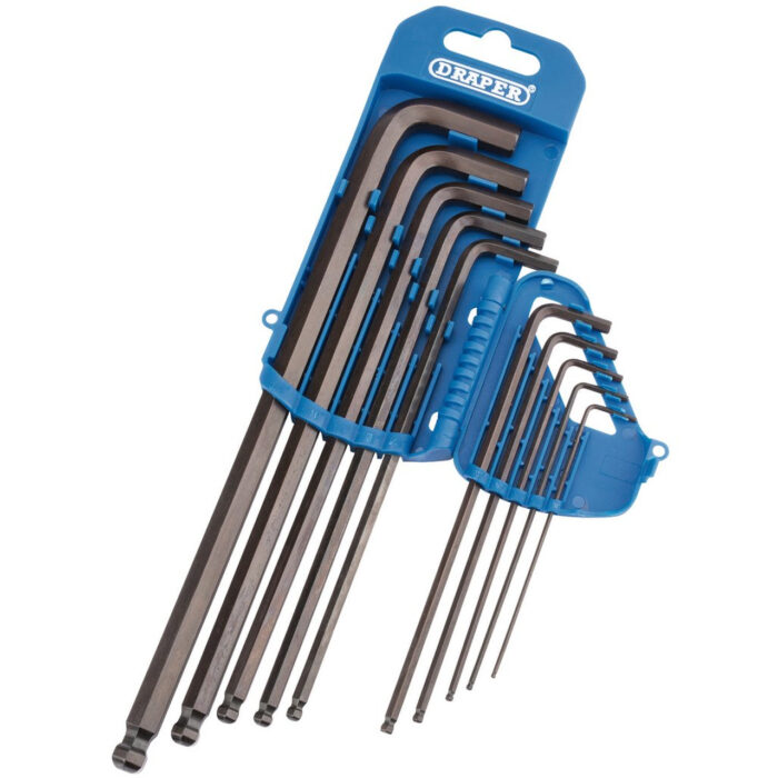 Draper Long Imperial Allen Key Set