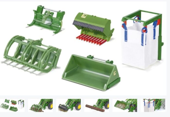 SIKU 1:32 FRONT LOADER ACCESSORIES