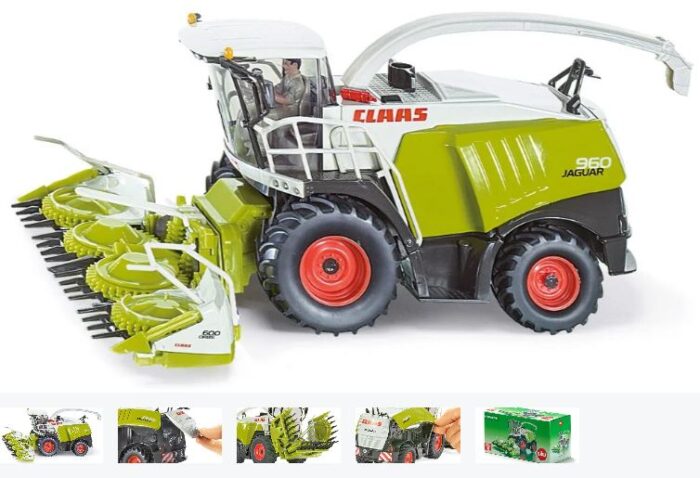 SIKU 1:32 CLAAS JAGUAR 960 FORAGE HARVESTER