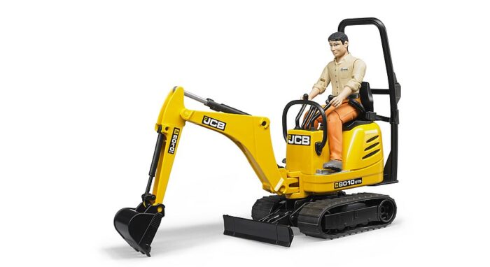 BRUDER JCB Micro excavator 8010 CTS and man