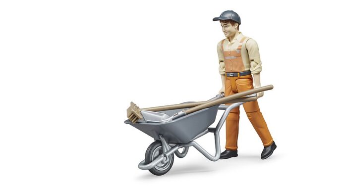 BRUDER municipal worker figure set