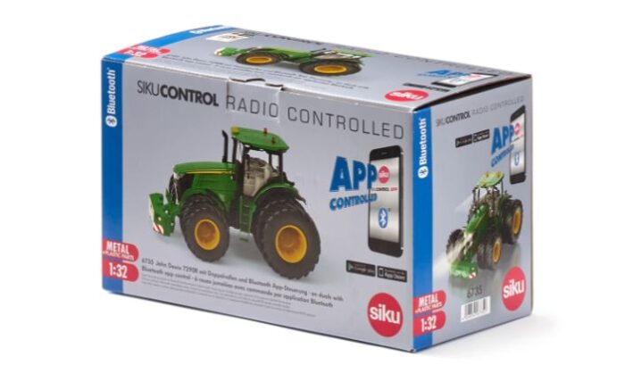 SIKU JOHN DEERE 7290R ON DUALS WITH BLUETOOTH APP