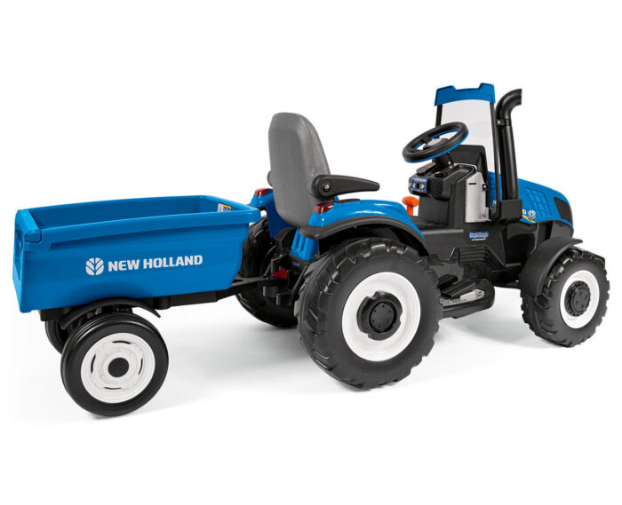 Peg Perego NEW HOLLAND T8 Electric Tractor & T - Image 2