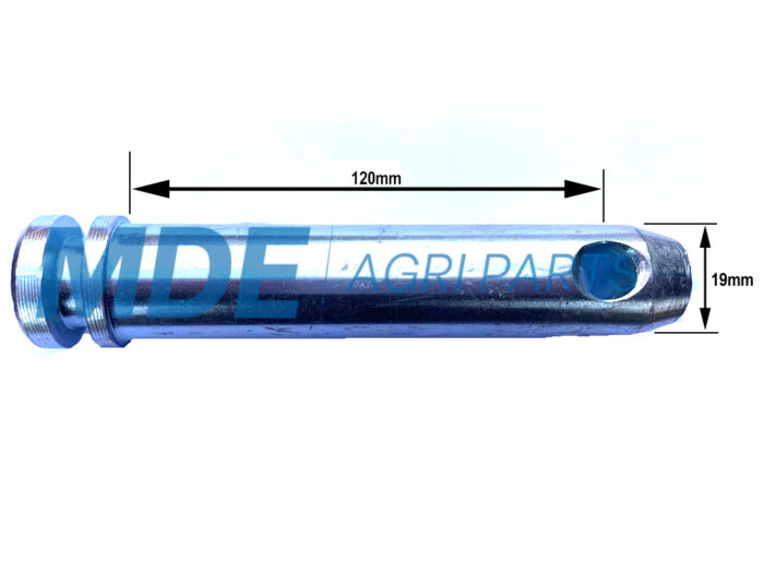 19mm x 120mm Cat 1 Top Link Pin
