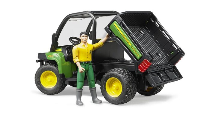 BRUDER John Deere Gator XUV 855D with driver - Image 2
