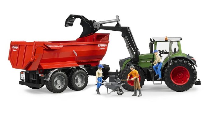 BRUDER Fendt 936 Vario with frontloader - Image 2