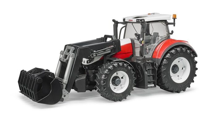 BRUDER Steyr 6300 Terrus CVT with front loader