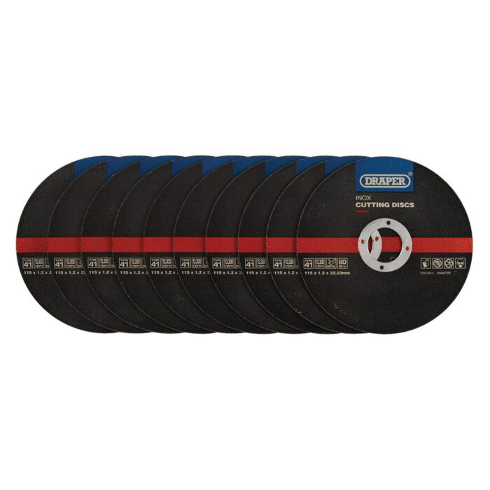 Draper 115mm X 1.2MM Cutting disc
