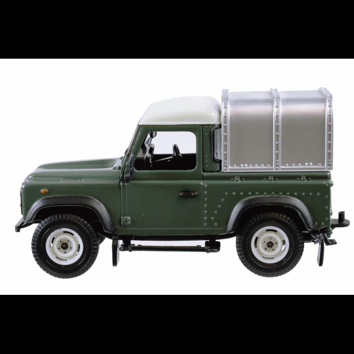 BRITAINS LAND ROVER DEFENDER 90 + CANOPY - GREEN - Image 2