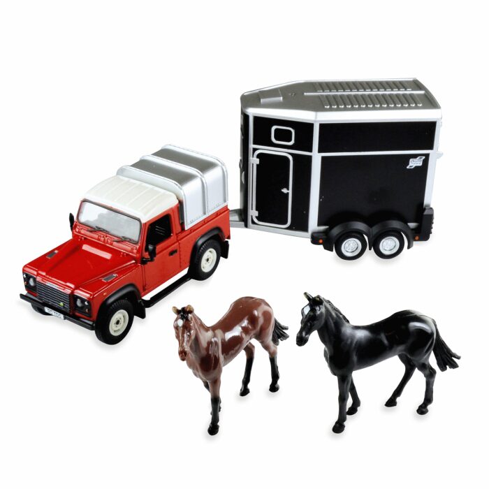 BRITAINS Land Rover Horse Set