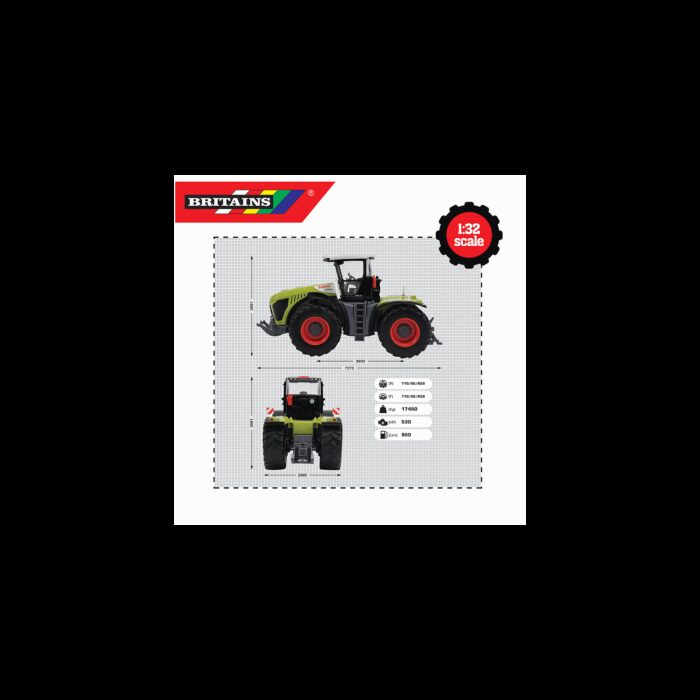 BRITAINS CLAAS XERION 5000 TRACTOR - Image 2