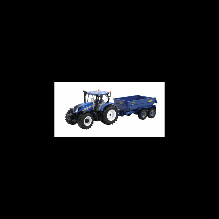 BRITAINS New Holland T6 Tractor With Trailer Play