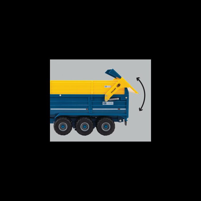 BRITAINS Kane Tri-Axel Halfpipe Silage Trailer - Image 3