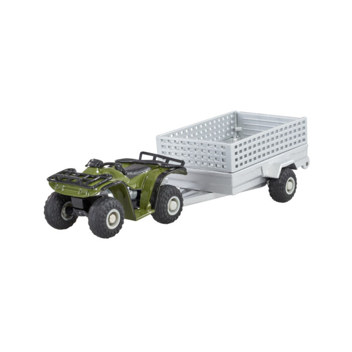 quad bike with trailer