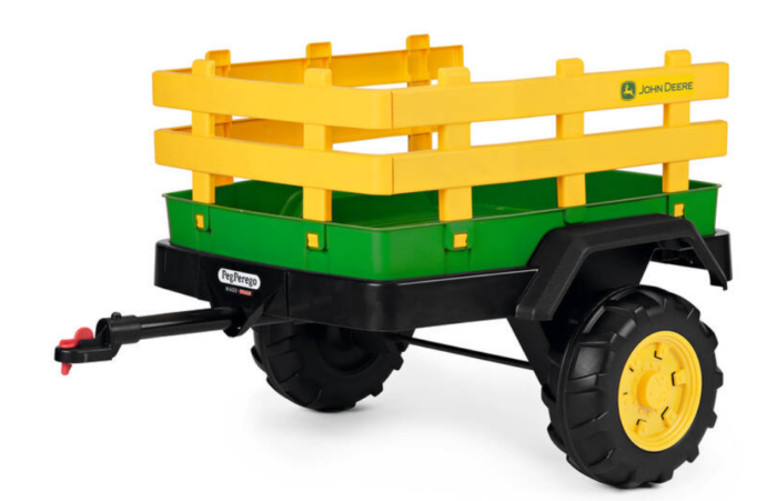 PEG PEREGO JOHN DEERE DUAL FORCE TRAILER