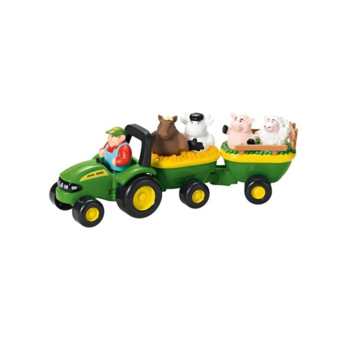 TOMY John Deere Animal Sounds Hayride - Image 2