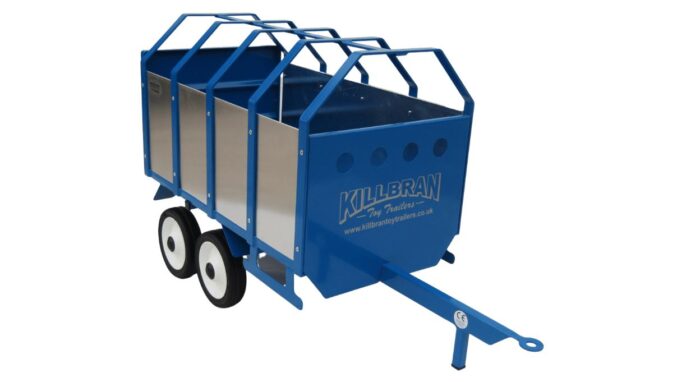 KILLBRAN blue livestock trailer