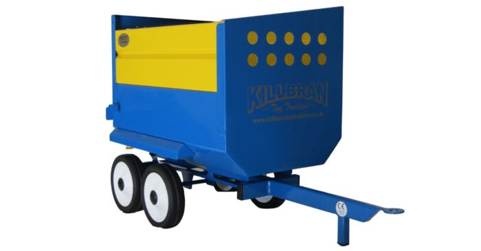 KILLBRAN Silage Trailer -Blue&Yellow