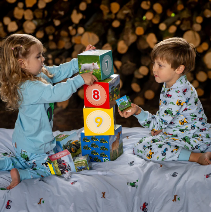 Tractor Ted Stacking Cubes - Image 2