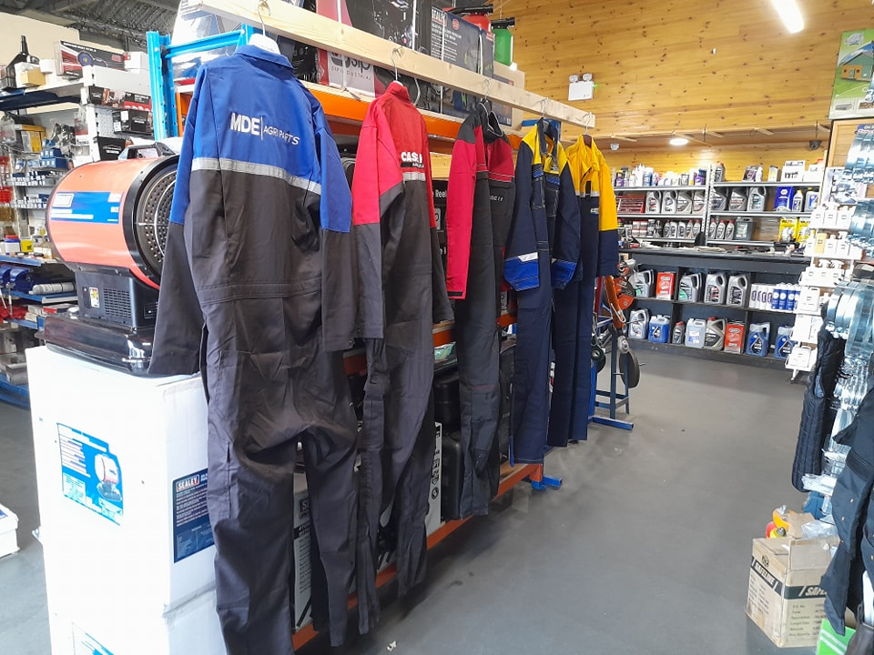 mde overalls in store image